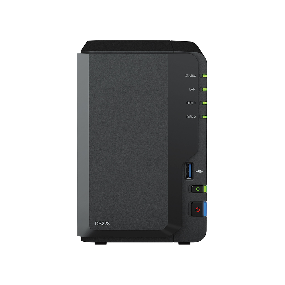 DS223 Synology DiskStation DS223 Tower 4 2-bays 3.5'' SATA HDD/SSD - Figura 1