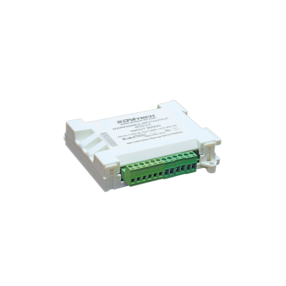 M9000A-IO M9000A IO / Addressable Module with 1 Output and 1 Input - Figura 1