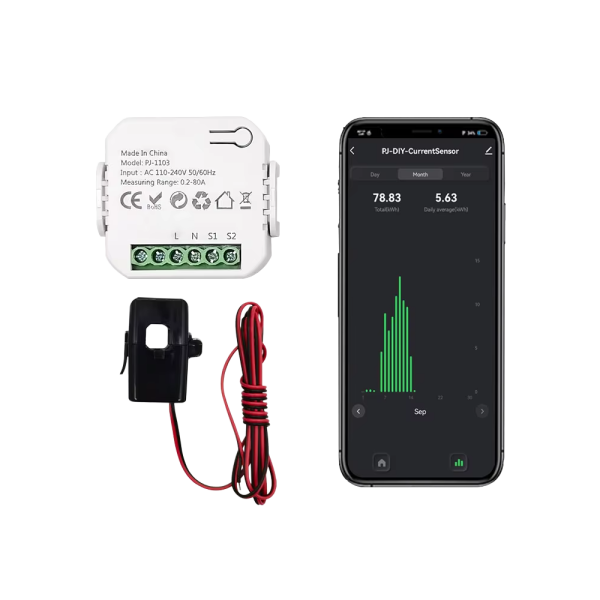 Tuya WiFi Energy Meter with 1 CT