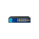 Eurolink Switch EK-12H8GP-2S 10/100/1000MBPS AI PoE Switch