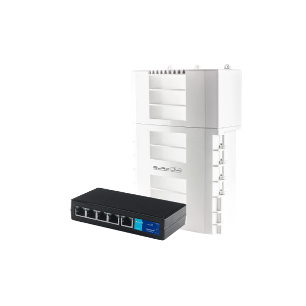 Eurolink Switch EK-EUP5H-4GP 10/100/1000 MBPS Waterproof PoE Switch - Image 2