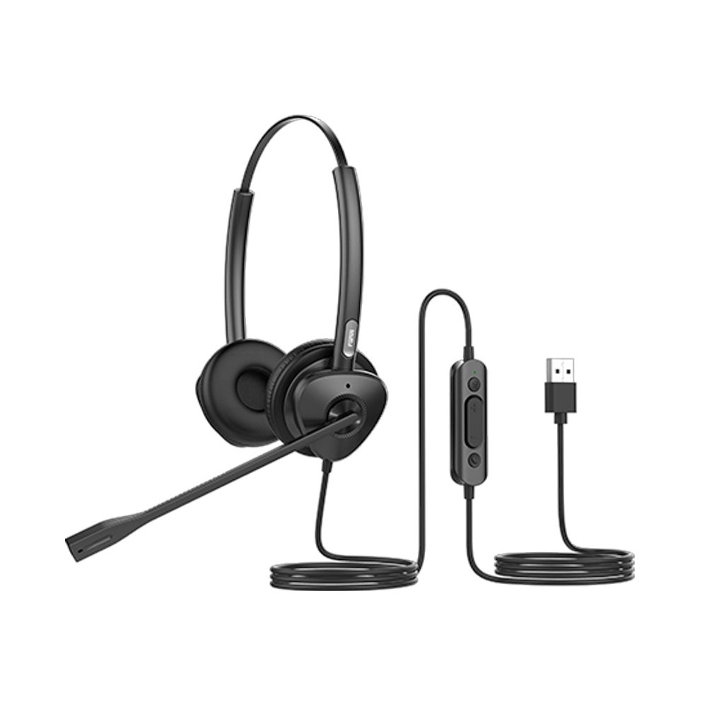 HT301-U-HT302-U USB Wired Headset HT301-U USB Wired Headset - Figura 1