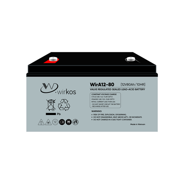 Battery 12V/80AH AGM battery (WirA12-80)