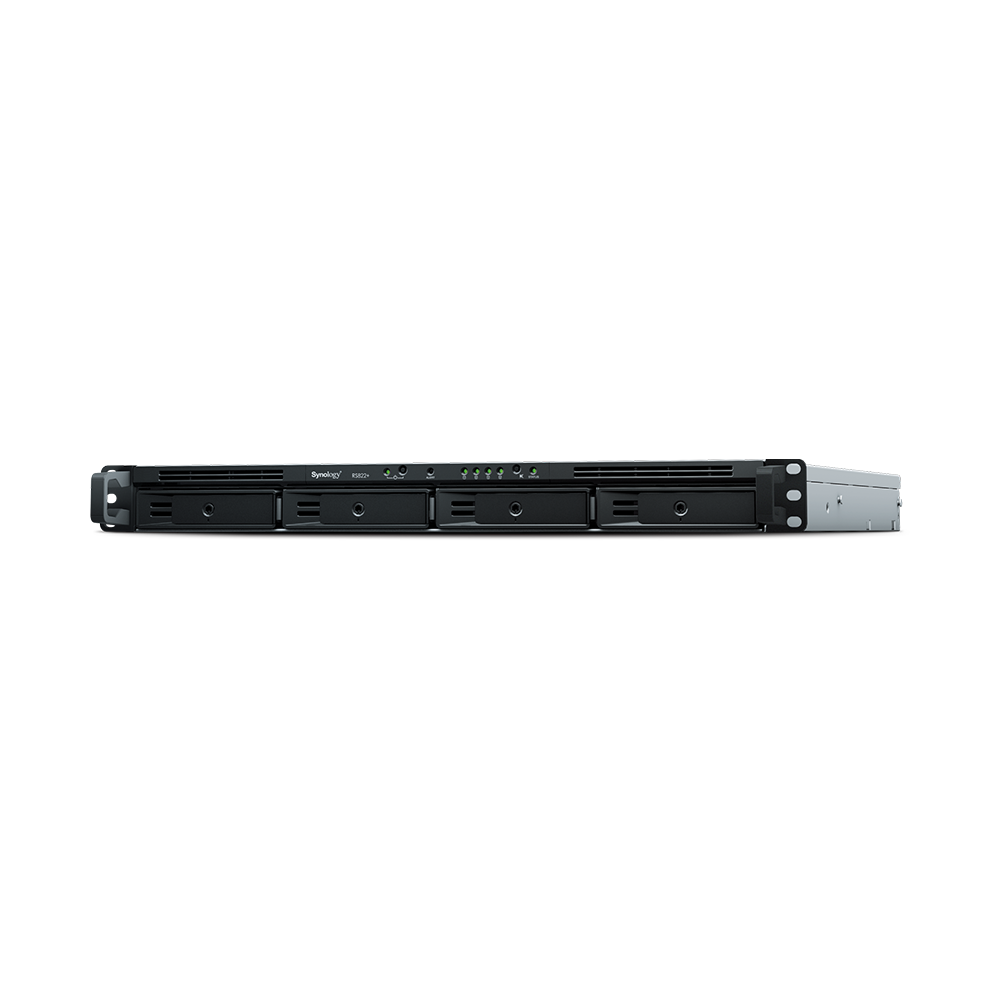 Synology RackStation RS822+ 1U 2 4-bays 3.5" SATA HDD , 2.5" SATA SSD