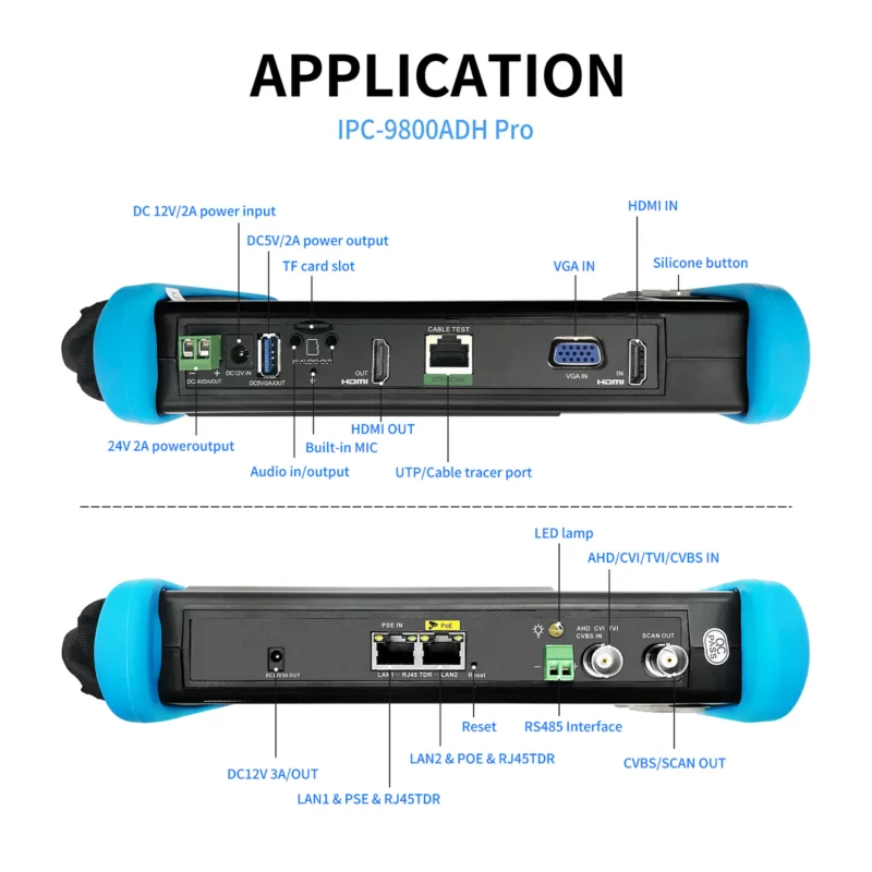 CCTV Tester IPC-9800ADH Pro thumbnail 2