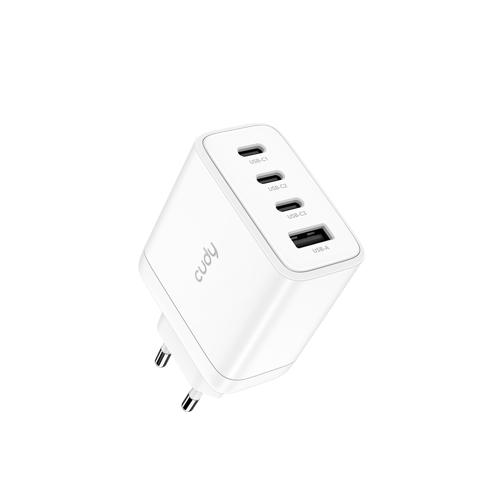 65W 4-Port GaN Charger 65W 4-Port GaN Charger - Figura 1