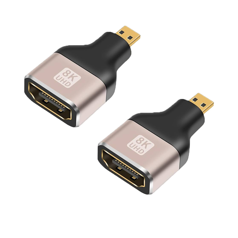 8K 60hz Ultra HD HDMI female to mini/micro male , GT0003