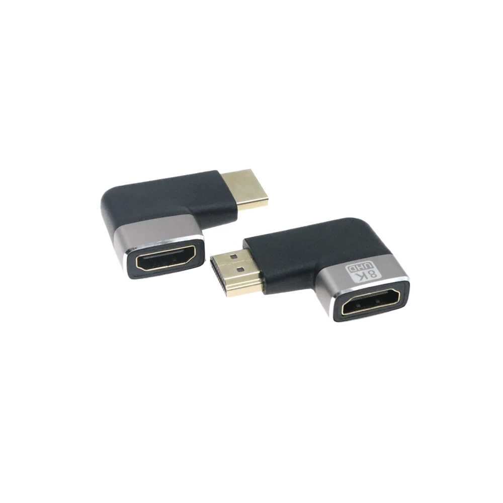 8K aluminum alloy 90° right bend male to female, GT0003