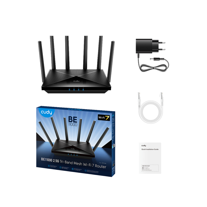 BE6500 2.5G Wi-Fi 7 Router (WR6500H) thumbnail 3