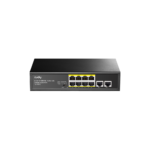 8-Port 10/100M PoE+ Switch with 2 Gigabit Uplink Ports ( FS1010PG )