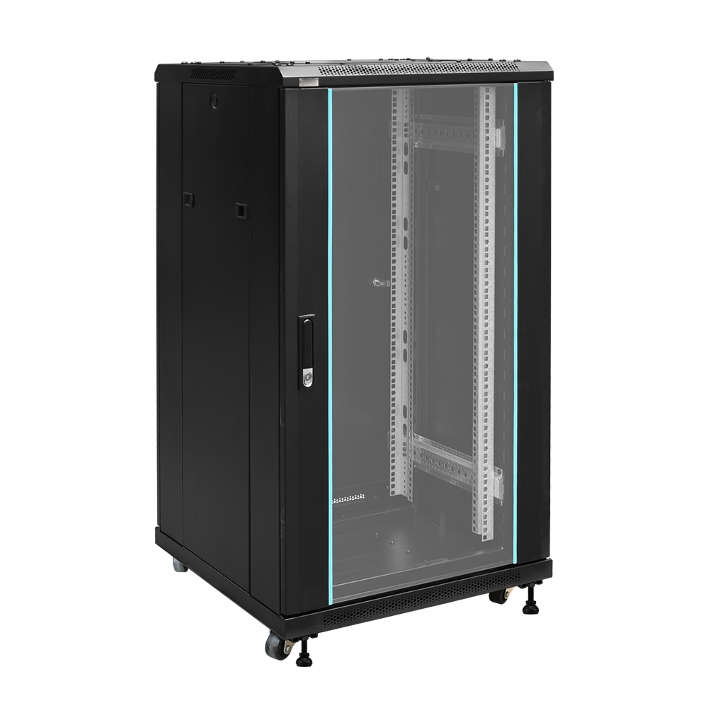 Floor Standing Network Cabinet Server Rack 22U 600x600x22U Floor Standing Network Cabinet Server Rack 22U 600x600x22U - Figura 1
