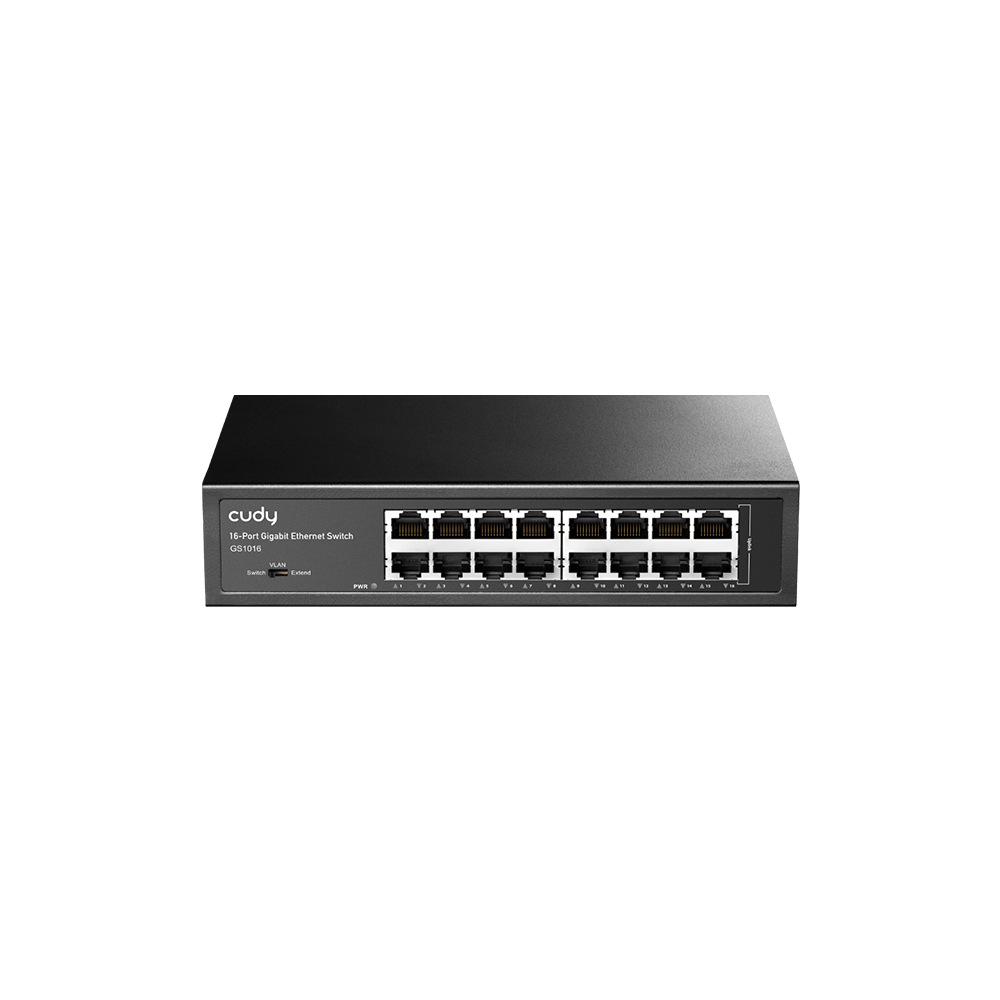 GS1016 16-Port Gigabit Metal Switch (GS1016) - Figura 1