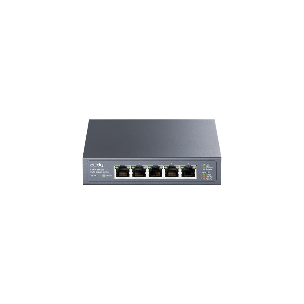 HS105 5-Port 2.5G Unmanaged Switch ( HS105 ) - Figura 1