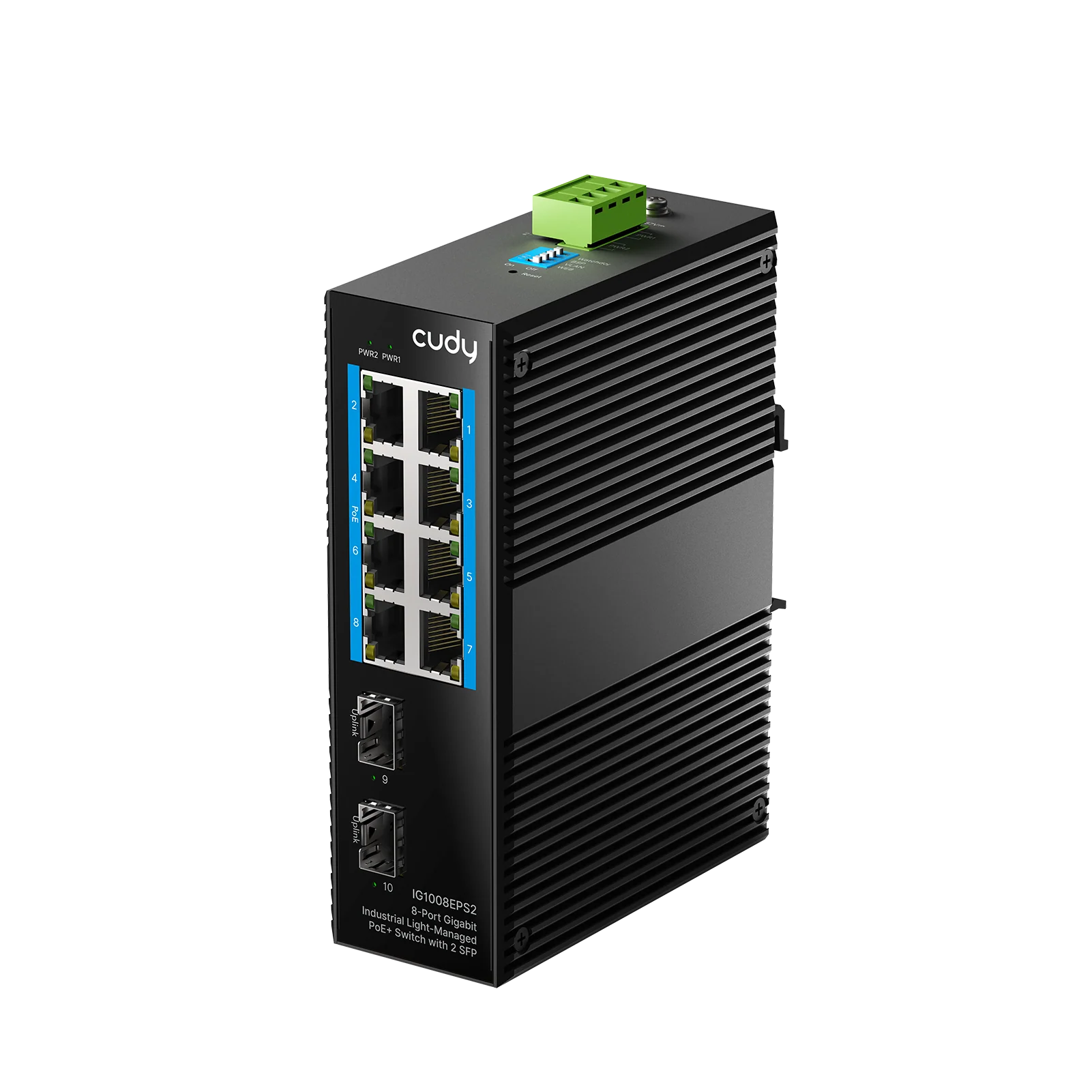 IG1008EPS2_1.0 8-Port Industrial Switch ( IG1008S2) - Figura 1