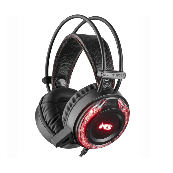 KufjeMSICARUSC305Gaming_Black (1) MS ICARUS C305, Frequency range 20 Hz-20 kHz, Wired connection, Headphone type (on ear) - Figura 1