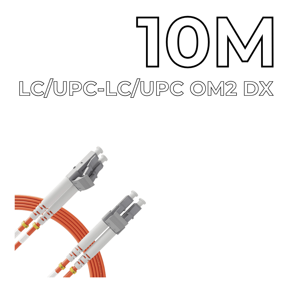Patch Cord LC/UPC-LC/UPC OM2 DX 10M