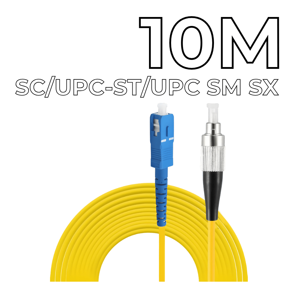 Patch Cord SC/UPC-ST/UPC SM SX 10M