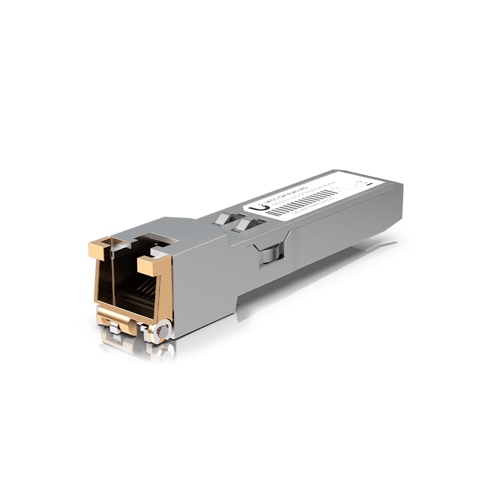 SFP+ to RJ45 Adapter (UACC-CM-RJ45-MG) SFP+ to RJ45 Adapter (UACC-CM-RJ45-MG) - Figura 1