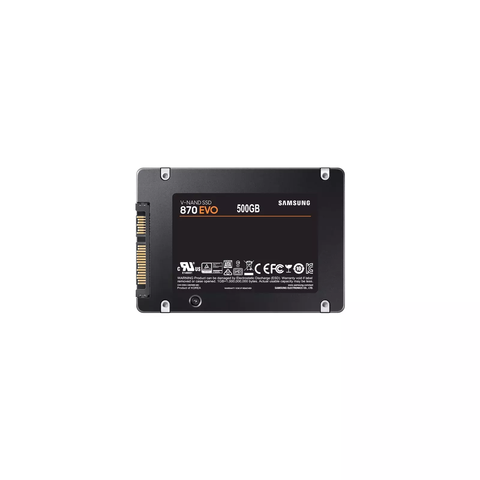 64661908_extra_large SSD 500GB Samsung 870 EVO 2.5 SATA MZ-77E500B/EU - Figura 1