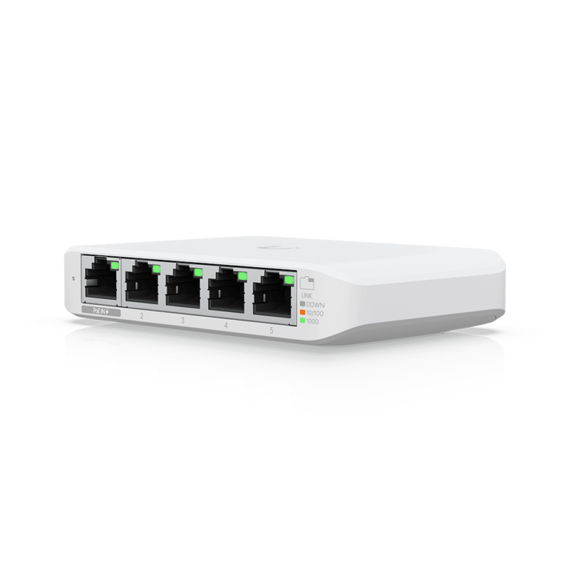 UniFi Flex Mini USW-Flex-Mini – Switch i Kompakt për Rrjetin UniFi thumbnail 2