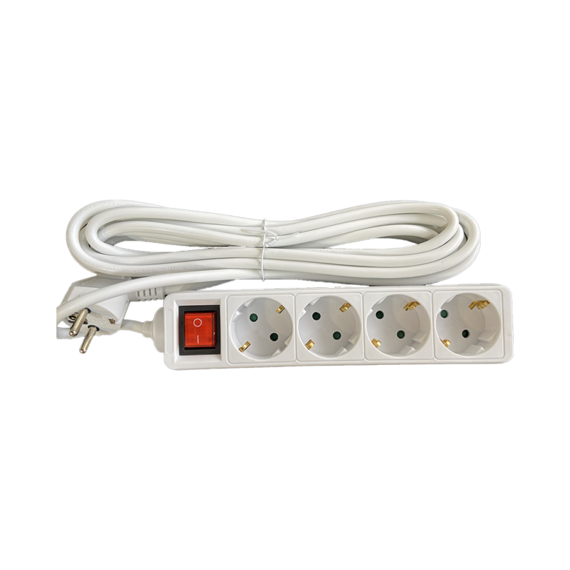 Plastic Socket 4 ways 3Mtrs