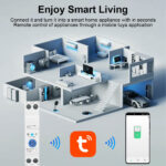 Tuya Wifi DC Smart Circuit Breaker, STM07,1-63A adjustable - Figura 2