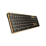 Genius Keyboard Wireless BT SlimStar 7250BT, Full size Kb, Bluetooth + 2.4Ghz dual mode,Pine Wood - Figura 2