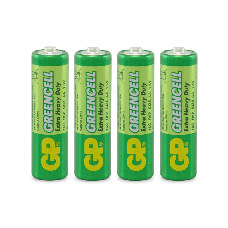 Gp Bateri Greencell AA GP15G 1/4