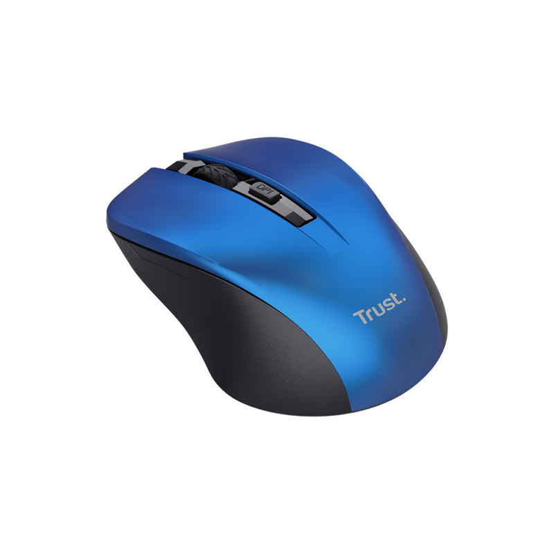 Trust Mouse Mydo, Wireless, Silent, Blue thumbnail 2