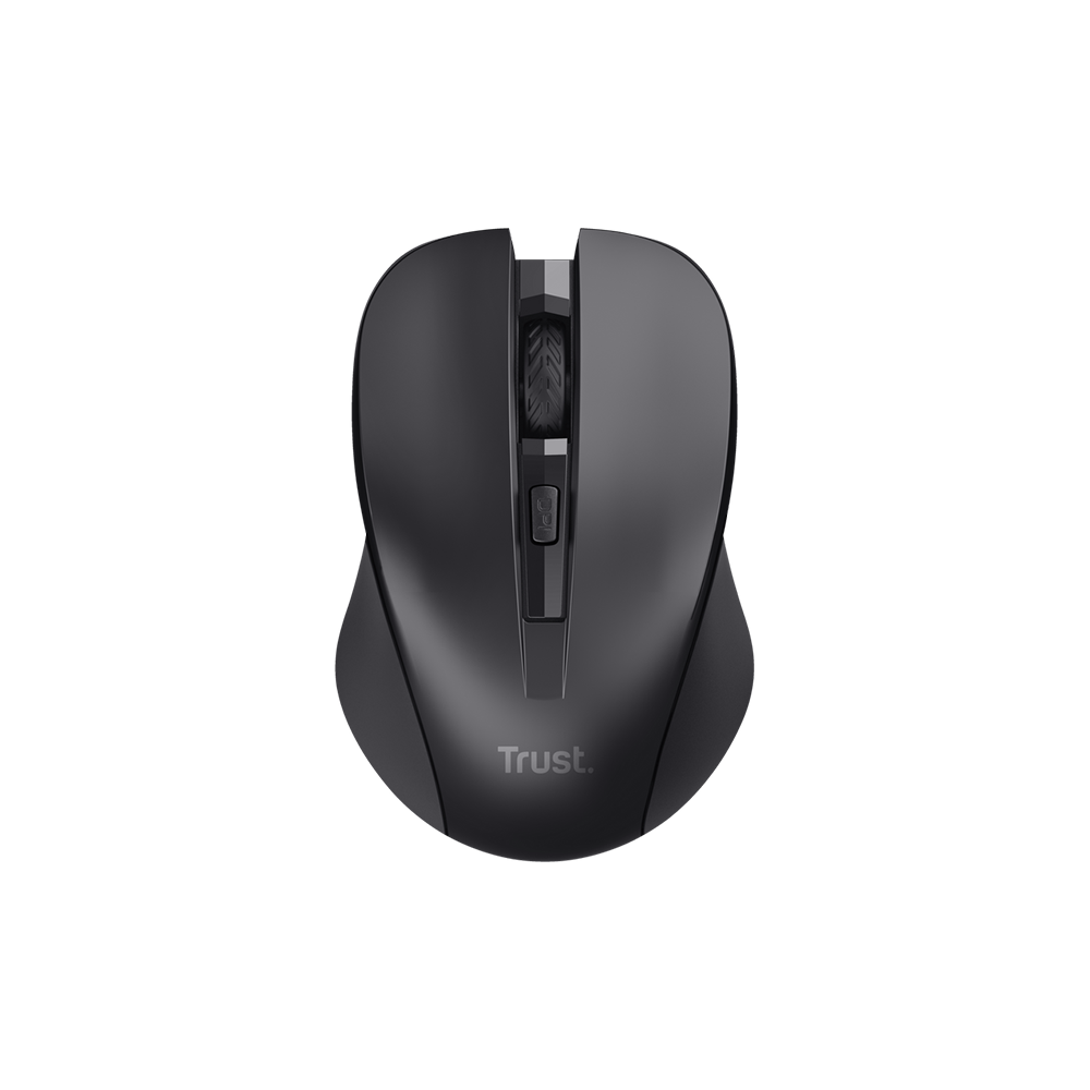 mydo silent click optical black Trust Mouse Mydo, Wireless, Silent, Black - Figura 1