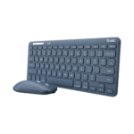 Trust keyboard & mouse Lyra Multi Device wireless,BLUE - Figura 2