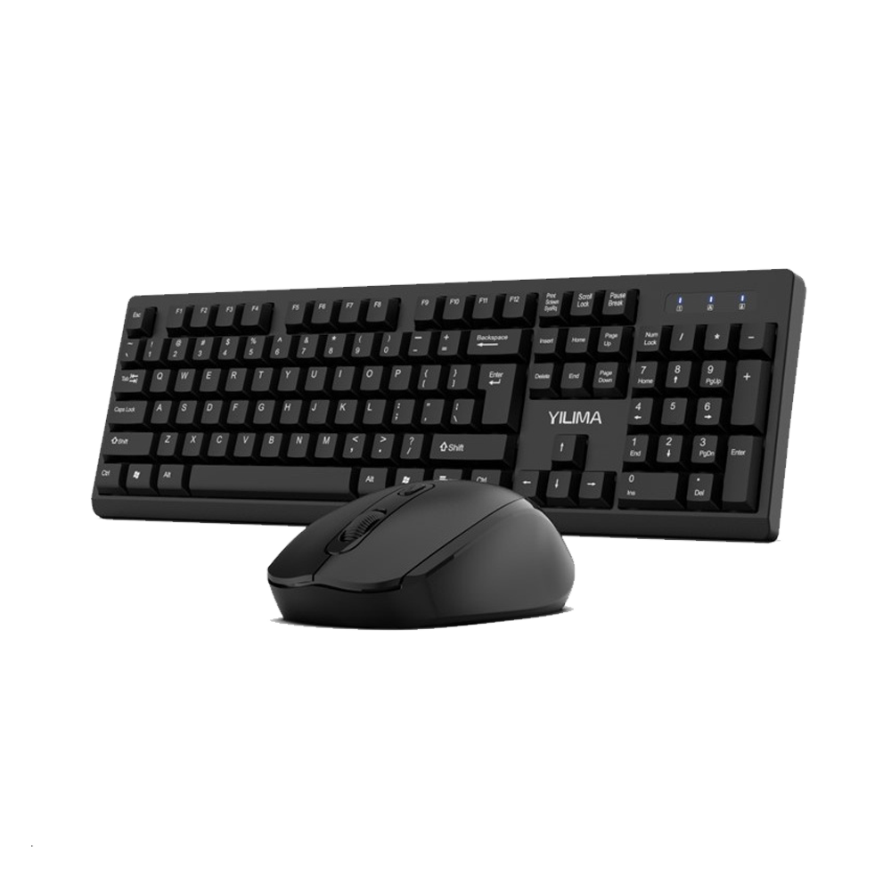 yilima PC KEYBOARD&MOUSE WIRELESS COMBO-QS-801 - Figura 1