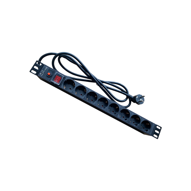 PDU 8 Way Germany socket and plug
