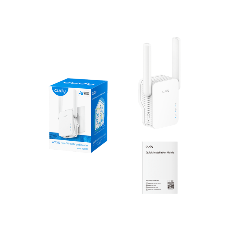AC1200 Mesh Wi-Fi Range Extender, RE1200 2.0 thumbnail 5