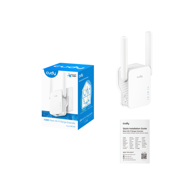 N300 Mesh Wi-Fi Range Extender, RE300 thumbnail 4