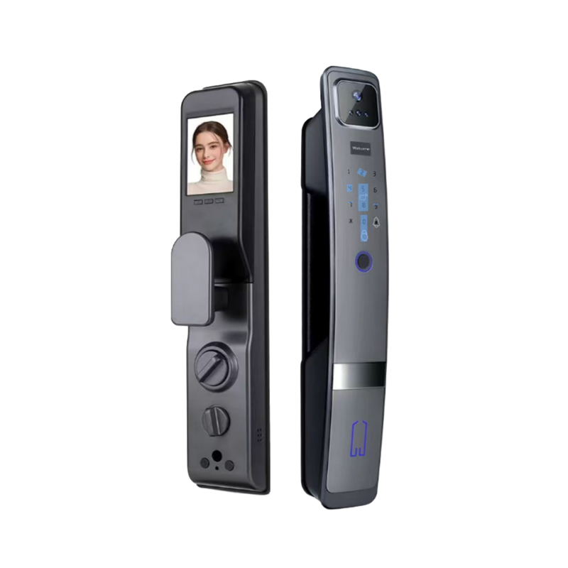 3D Fingerprint and Face Video Intercom Smart Door Lock