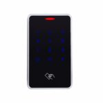 Kontroller qasjeje RFID Mifare 13.56 MHz me tastierë touch dhe kasë metalike