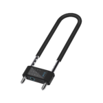 Led display Tuya App Smart U-Shaped Electronic Fingerprint Lock Waterproof for Glass Door Convenient
