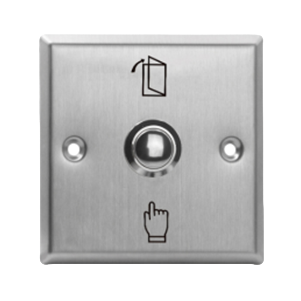 Statiness steel door switch release push exit button Statiness steel door switch release push exit button - Figura 1