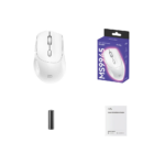 2.4G + Bluetooth Wireless Mouse MS9945 White - Figura 3