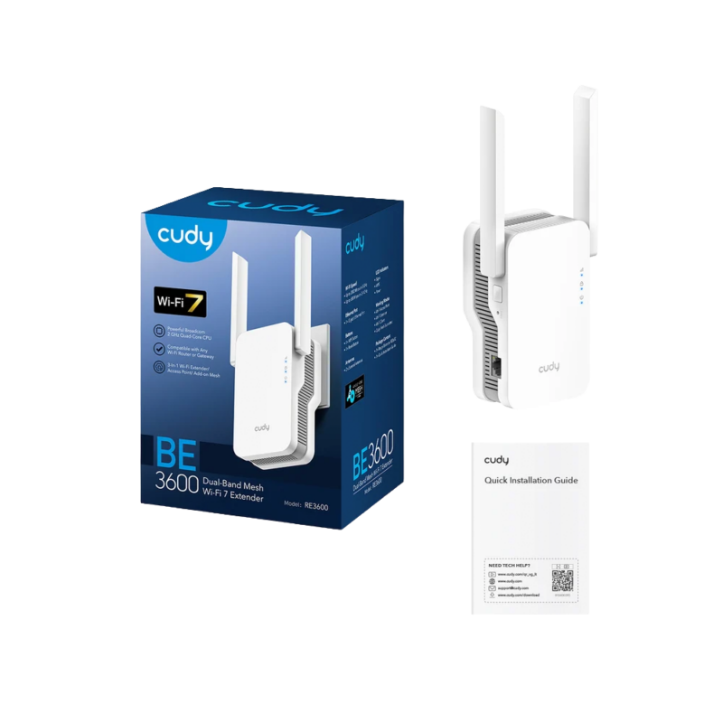 BE3600 Mesh Wi-Fi 7 Range Extender RE3600 thumbnail 4