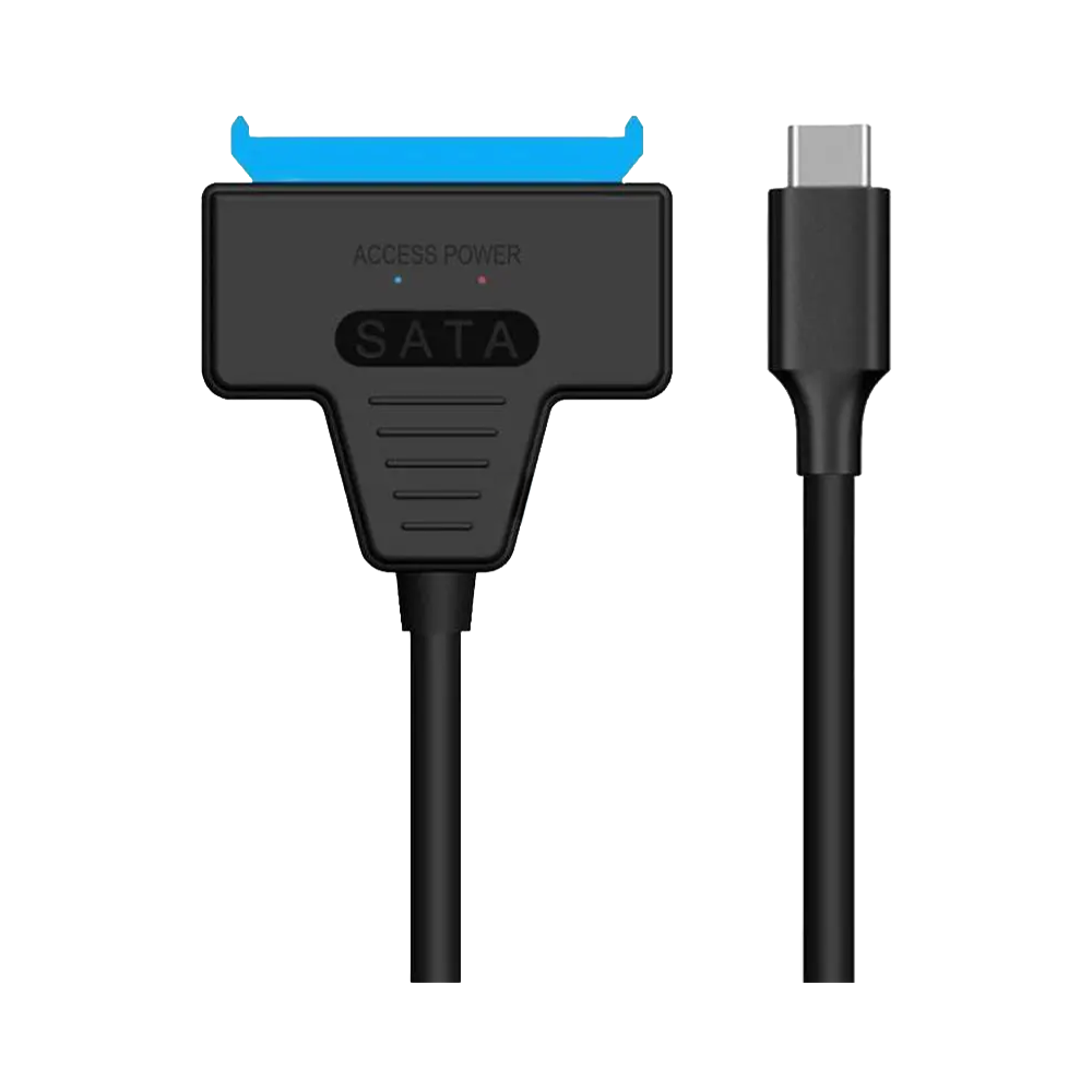 Data Cable TYPE C TO SATA + DC Data Cable TYPE C TO SATA + DC - Figura 1