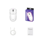 Tri-Mode Lightweight Wireless Mouse MS9890 White - Figura 3