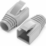 RJ45 boots/CAT5E/CAT6/gray