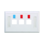 FACEPLATE 120 Type/3 Port