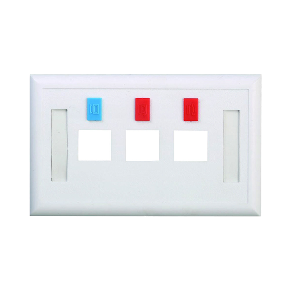 970655 FACEPLATE 120 Type/3 Port - Figura 1