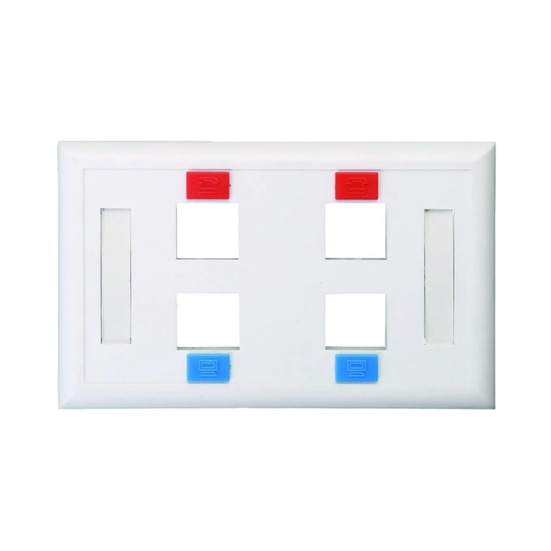 FACEPLATE 120 Type/4 Port