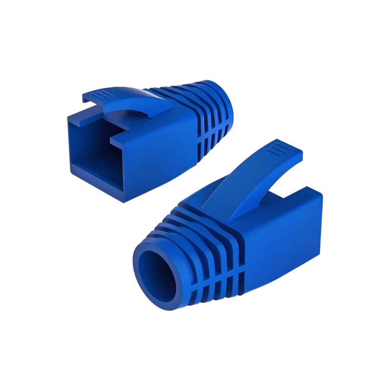 RJ45 boots/CAT5E/CAT6/blue