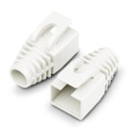 RJ45 boots/CAT5E/CAT6/white
