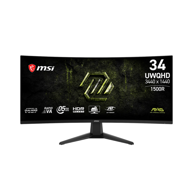 Gaming Monitor MAG 346CQDF E20, 34″, 200Hz